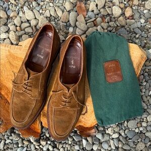 Ralph Lauren Polo Vibram Brown Suede Men's Shoes